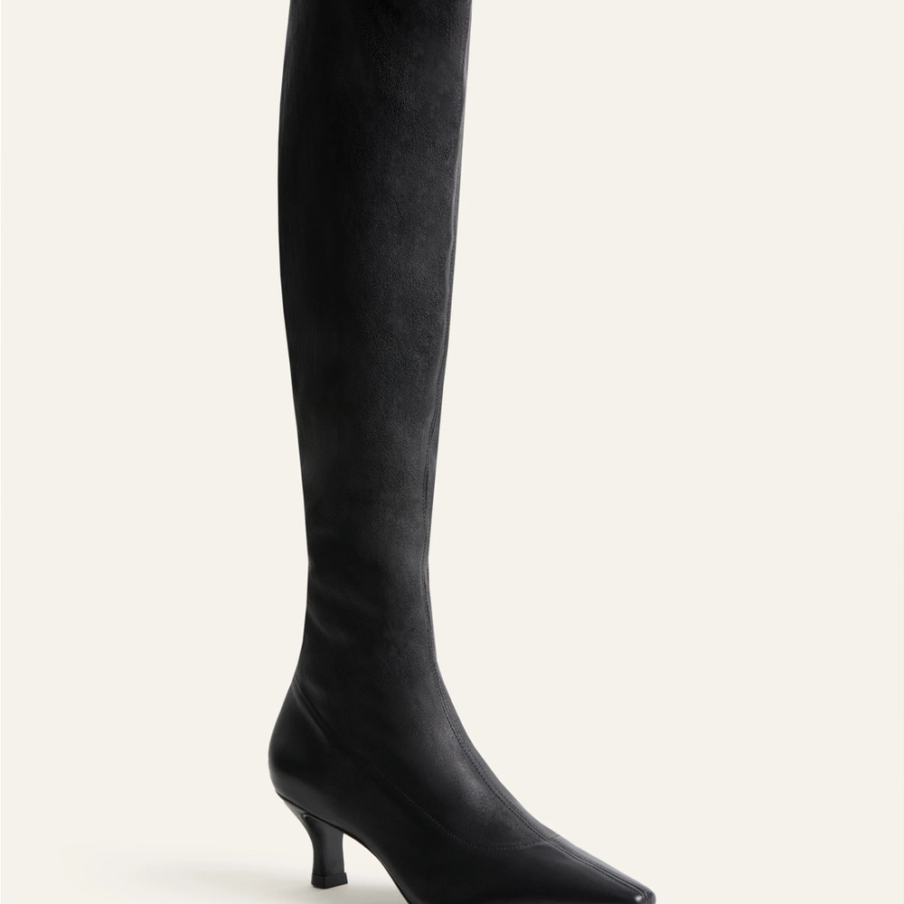 Reformation Otis Leather Boots Size 10 - Picture 4 of 9